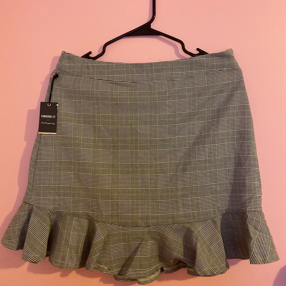 Plaid skirt